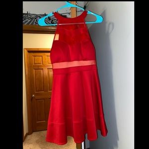 Red Sweetheart Dress